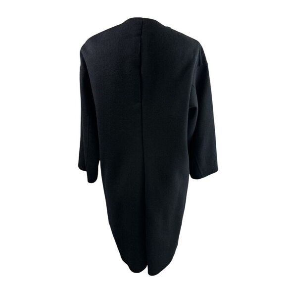 Jil Sander Cashmere Coat Jacket Reversible Italy Minimalist Quiet Luxury Sz 36 - Picture 5 of 16